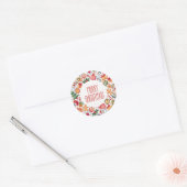 Extra cadeaus Vrolijk kerstfeest Ronde Sticker (Envelop)