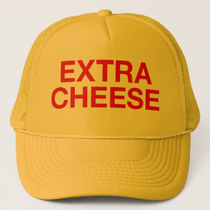 EXTRA CHEESE leuke slogan-trucker hoed Trucker Pet