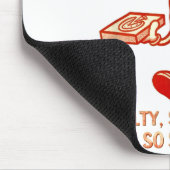 Extra Cheesy Unhinged Funny Retro Funny Adult Pran Muismat (Hoek)