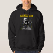 Extra Chromosoom Extra Geweldige Dinosaurus T Rex  Hoodie (Voorkant)