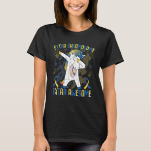 Extra Chromosoom Geweldig Down Syndroom Bewustzijn T-shirt