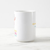 Extra cool Geweldige Girl Down Syndrome Awareness Koffiemok (Center)