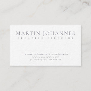 Extra creatieve luxe dikke elegante professional visitekaartje