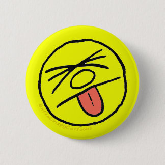Extra Crispy Blech Face Logo pin (medium) Ronde Button 5,7 Cm