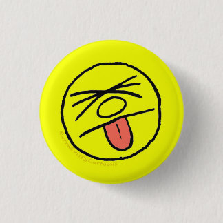 Extra Crispy "Blech!" Logo Pin (klein) Ronde Button 3,2 Cm