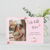 Extra dankbaar | Aankondiging Herfst Baby (Staand voorkant)