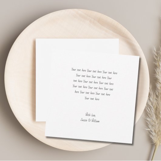 Extra dankbare zwangerschapsaankondiging van de Th Kaart