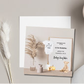 Extra dankbare zwangerschapsaankondiging van de Th Kaart