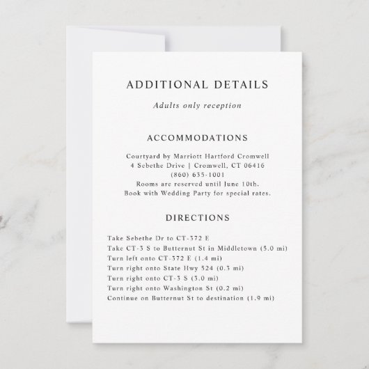 Extra details Kaart invoegen (Voorkant)