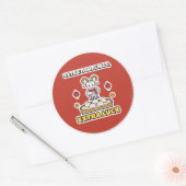 Extra Dumpling Ronde Sticker (Envelop)