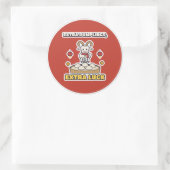 Extra Dumpling Ronde Sticker (Tas)
