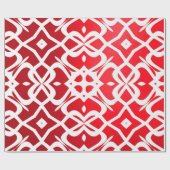 Extra elegant verpakkingspapier rood cadeaupapier (Vlak)