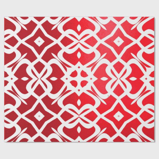 Extra elegant verpakkingspapier rood cadeaupapier (Vlak)