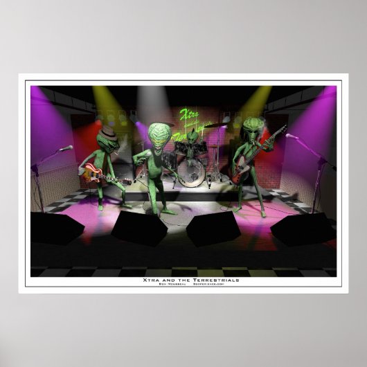 Extra en Terrestrials Poster (Voorkant)