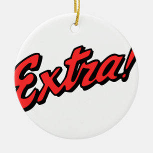 Extra! Exclusief Keramisch Ornament