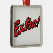 Extra! Exclusief Metalen Ornament (Rechts)