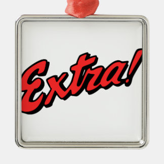 Extra! Exclusief Metalen Ornament