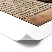 Extra! Extra! De dode opkomst! Poster (Hoek)