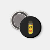 Extra Extra Extra Extra groot kan van het GEZICHT Magneet (Voorkant / Achterkant)