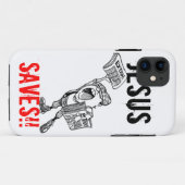 Extra, extra! Jezus redt! Case-Mate iPhone Case (Achterkant (horizontaal))