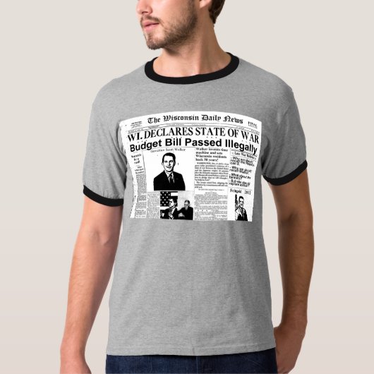 EXTRA EXTRA! T-SHIRT (Voorkant)