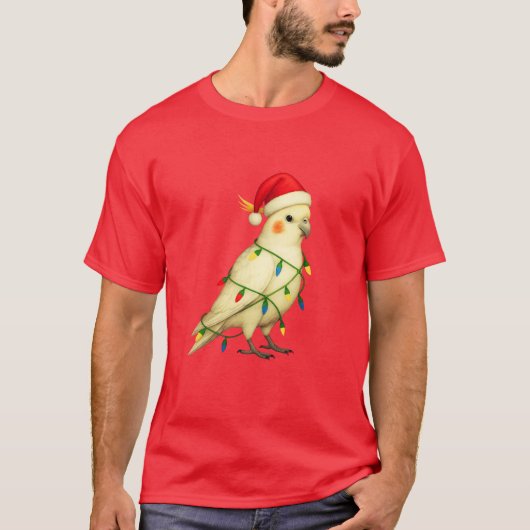 Extra Feestelijke Kaketoe T-shirt (Voorkant)