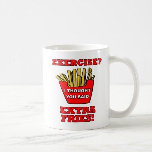 Extra Frites Grappige Mok (Rechts)