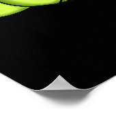 Extra Furrestrials Grappige Alien Furry Pun Dark B Poster (Hoek)