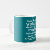 EXTRA GEWICHT rev. Koffiemok (Voorkant links)