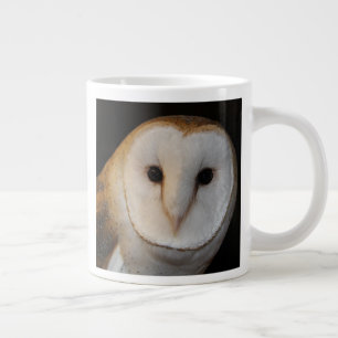 Extra groot, 20 oz. Witte Barn Owl Mok