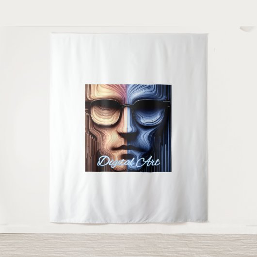 Extra-Groot (88"x104") Wandtapijt Wandkleed (Voorkant)