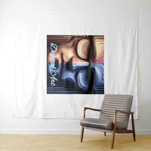 Extra groot (88 x 104 inch) wandkleed (In Situ (horizontaal))