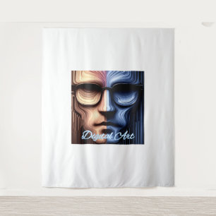 Extra groot (88 x 104 inch) wandkleed