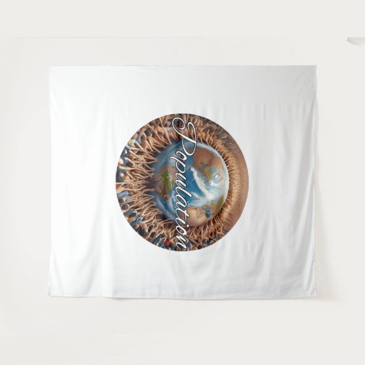 Extra groot (88 x 104 inch) wandkleed (Voorkant (horizontaal))