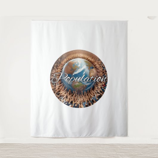 Extra groot (88 x 104 inch) wandkleed (Voorkant)