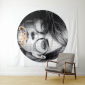 Extra groot (88 x 104 inch) wandkleed (In Situ (horizontaal))