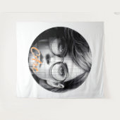 Extra groot (88 x 104 inch) wandkleed (Voorkant (horizontaal))