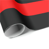 Extra groot papier voor rode en zwarte strepen (Rol Hoek)