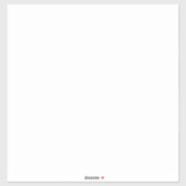 Extra grote 14-inch x 14-inch vinyl Sticker – Voeg (Vel)
