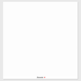 Extra grote 14-inch x 14-inch vinyl Sticker – Voeg