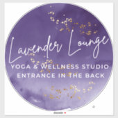 Extra grote 14-inch x 14-inch vinylstickers op maa sticker (Vel)