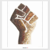 Extra grote 14-inch x 14-inch vinylstickers op maa sticker (Vel)