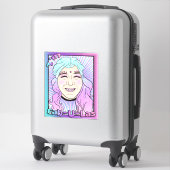 Extra grote 14-inch x 14-inch vinylstickers op maa sticker (Koffer)