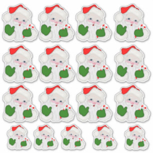 Extra grote 14-inch x 14-inch vinylstickers op maa sticker