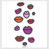 Extra grote 14-inch x 14-inch vinylstickers op maa sticker (Vel)