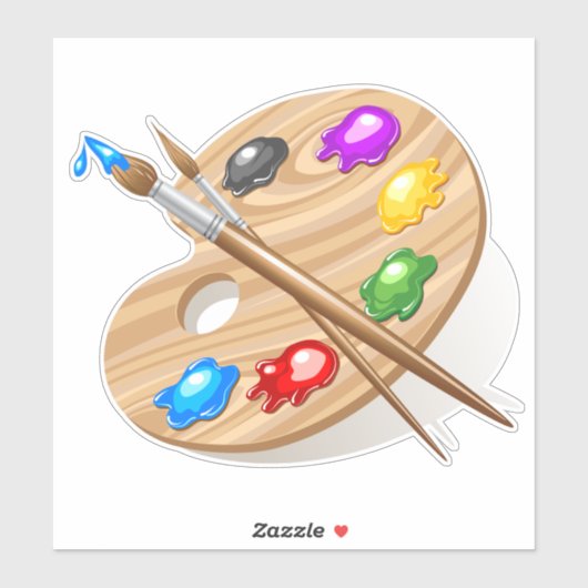 Extra grote 14-inch x 14-inch vinylstickers op maa sticker (Vel)