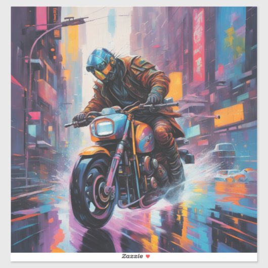 Extra grote 14" x 14" vinyl stickers (Vel)