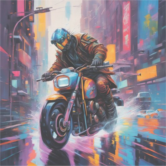 Extra grote 14" x 14" vinyl stickers (Voorkant)