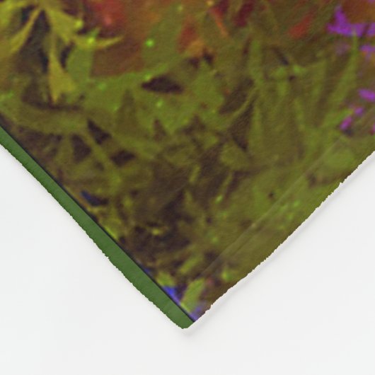 Extra grote fleece deken Magic Fairy Tree (Hoek)