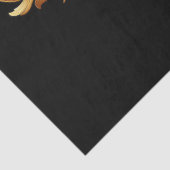 Extra grote gouden barokke bloemendecoupage tissuepapier (Detail)